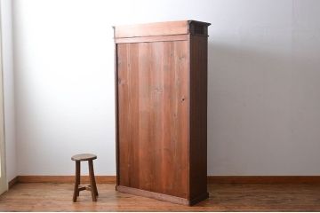 アンティーク家具　大正ロマン　お洒落な収納棚