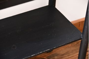 アンティーク家具　アンティークペイント　背面鏡!古いケビント