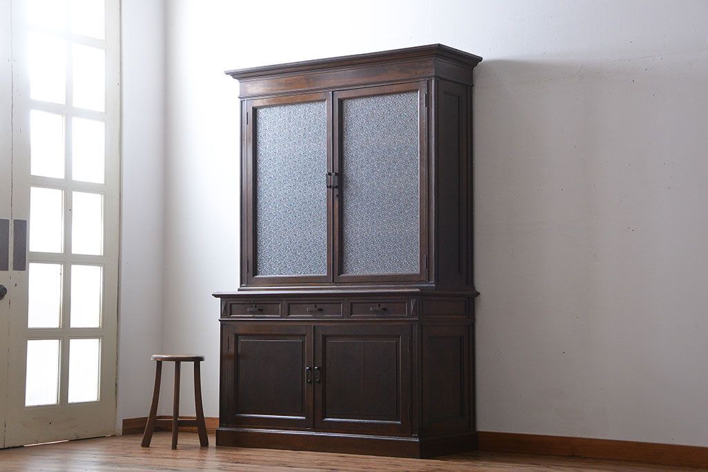 アンティーク家具　大正ロマン　上質なキャビネット