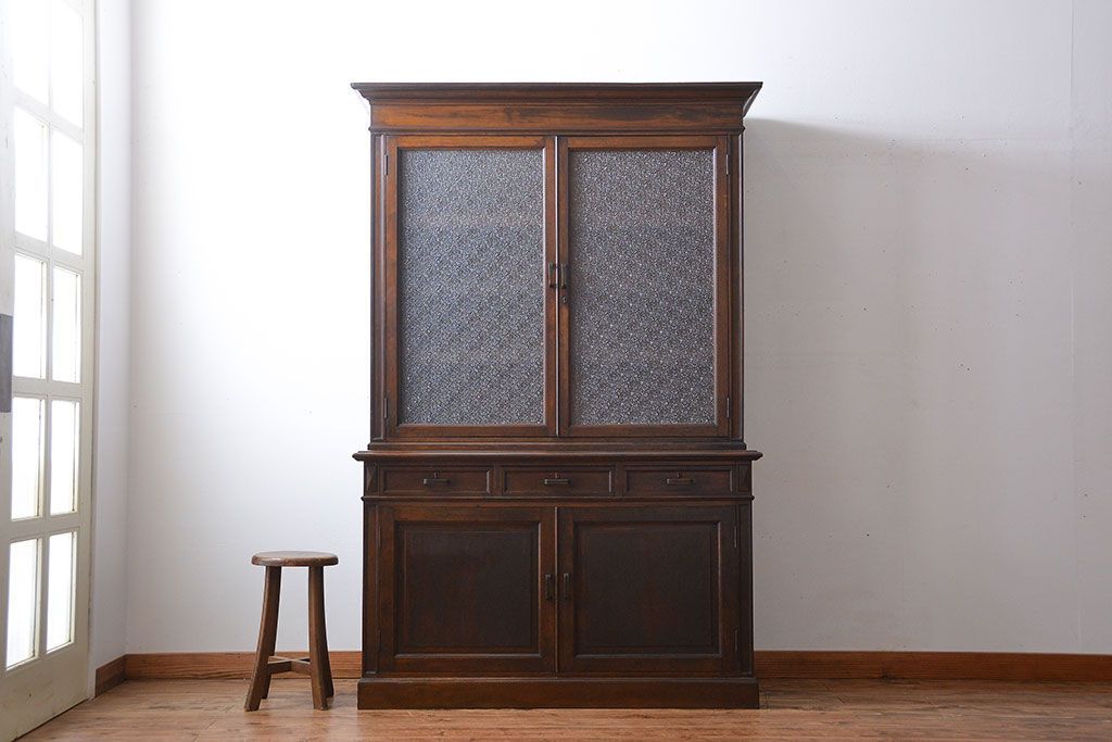アンティーク家具　大正ロマン　上質なキャビネット