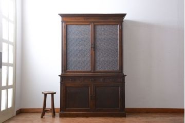 アンティーク家具　大正ロマン　上質なキャビネット