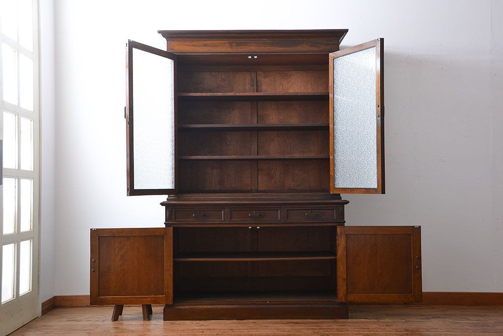 アンティーク家具　大正ロマン　上質なキャビネット