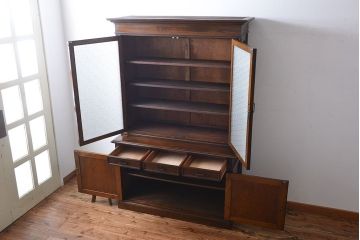 アンティーク家具　大正ロマン　上質なキャビネット