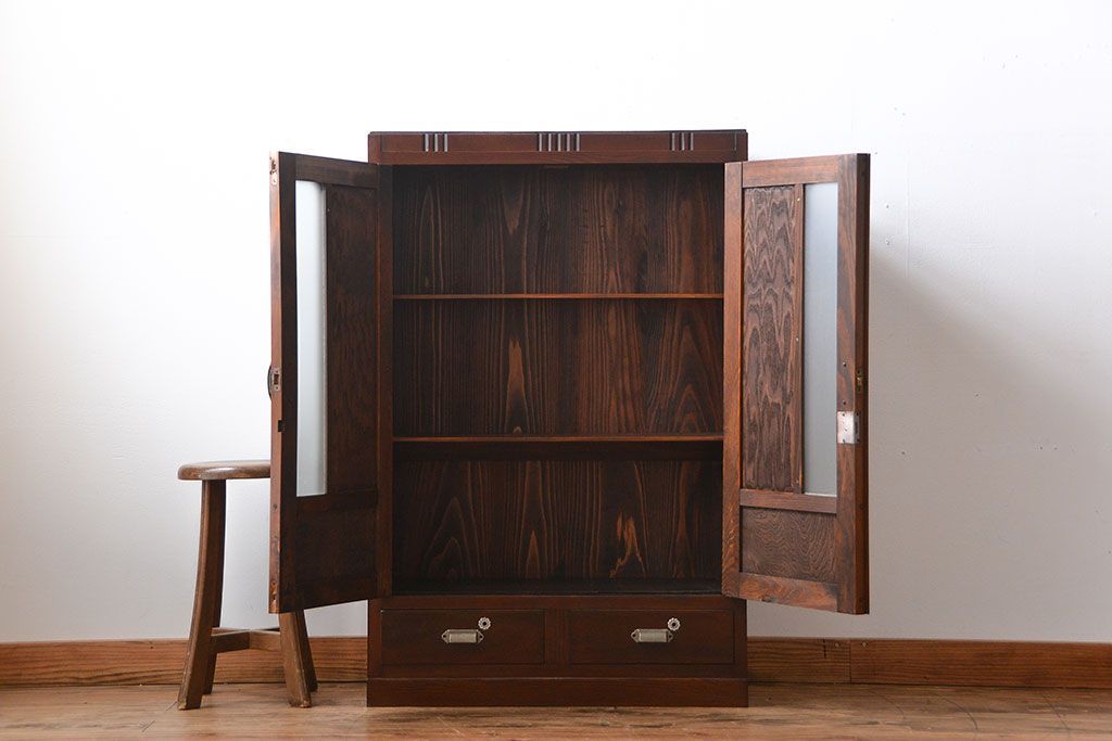 レトロ家具　アンティーク　レトロな本箱