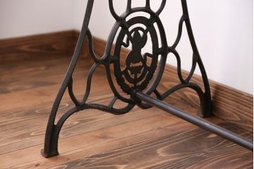 アンティーク家具　アンティーク　シンガー　ミシンテーブル(シンガーミシン、ミシン台)(1)