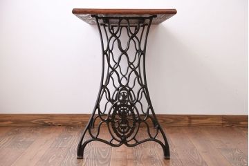 アンティーク家具　アンティーク　シンガー　ミシンテーブル(シンガーミシン、ミシン台)(1)