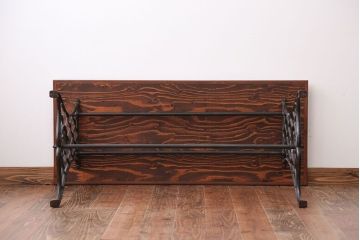 アンティーク家具　アンティーク　シンガー　ミシンテーブル(シンガーミシン、ミシン台)(1)