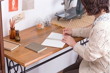 アンティーク家具　アンティーク　シンガー　ミシンテーブル(シンガーミシン、ミシン台)(2)