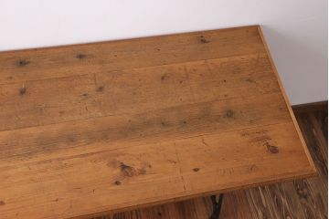アンティーク家具　アンティーク　シンガー　ミシンテーブル(シンガーミシン、ミシン台)(2)