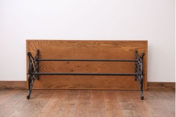 アンティーク家具　アンティーク　シンガー　ミシンテーブル(シンガーミシン、ミシン台)(2)