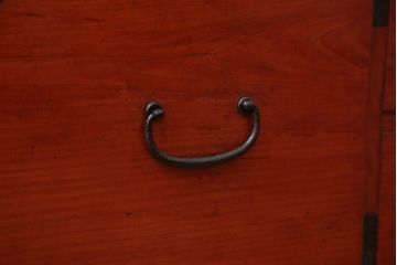 アンティーク家具　古民具・骨董　シンプルな時代箪笥ローボード(1)