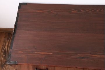 アンティーク家具　古民具・骨董　シンプルな時代箪笥ローボード