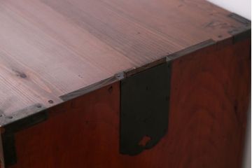 アンティーク家具　古民具・骨董　シンプルな時代箪笥ローボード