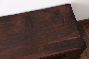 アンティーク家具　古民具・骨董　前面桐材の衣装箪笥(桐箪笥、桐たんす)