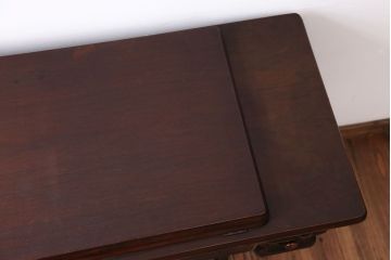 アンティーク家具　アンティーク　シンガー足踏みミシン(3)(シンガーミシン)