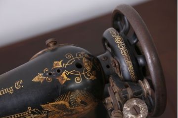 アンティーク家具　アンティーク　シンガー足踏みミシン(3)(シンガーミシン)