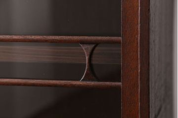 レトロ家具　昭和レトロ　ガラス戸棚