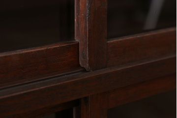 レトロ家具　昭和レトロ　ガラス戸棚