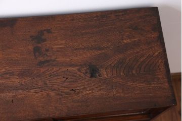 アンティーク家具　引き出し二杯付き!タモ材の収納戸棚