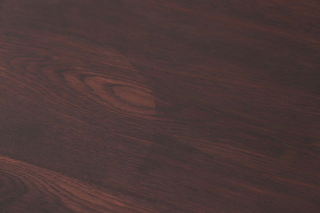 アンティーク家具　アンティーク　ナラ材の片袖机