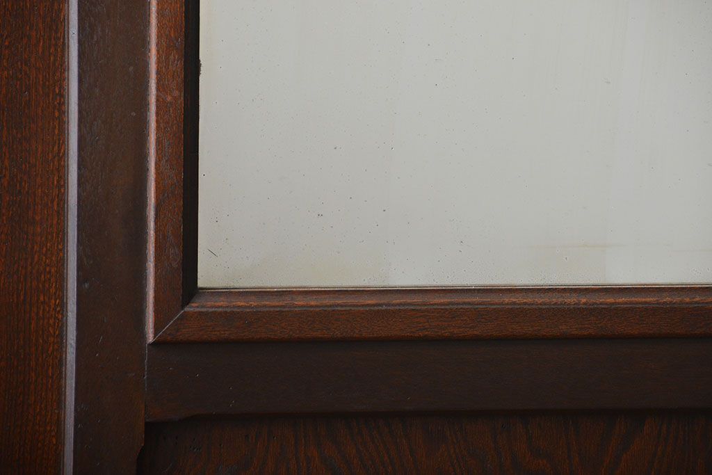 アンティーク雑貨　アンティーク　ナラ材のフック付きパーテーション