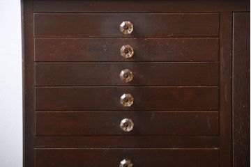 レトロ家具　昭和レトロ　アンティークデンタルキャビネット(ケビント)