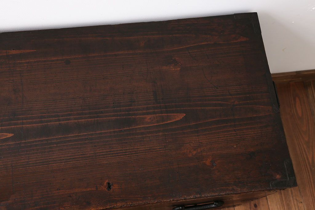 アンティーク家具　古民具・骨董　時代箪笥ローチェスト