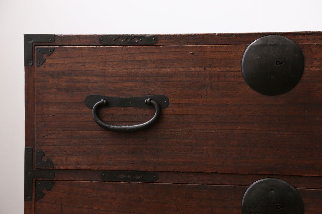 アンティーク家具　古民具・骨董　時代箪笥ローチェスト