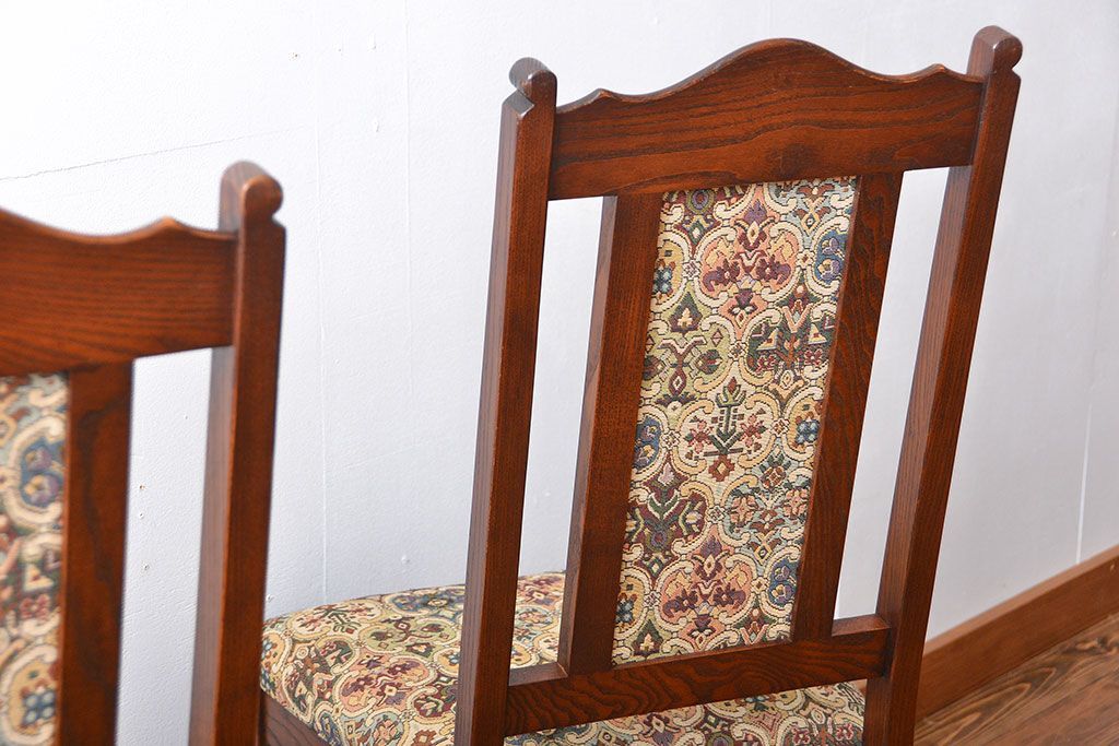 中古　美品　イギリス製　チェア2脚セット