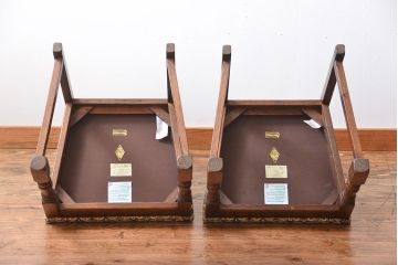 中古　美品　イギリス製　チェア2脚セット