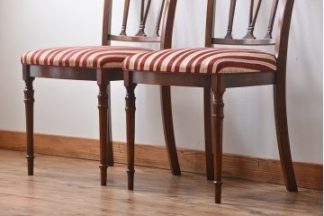 中古　イタリア製チェア2脚セット(1)