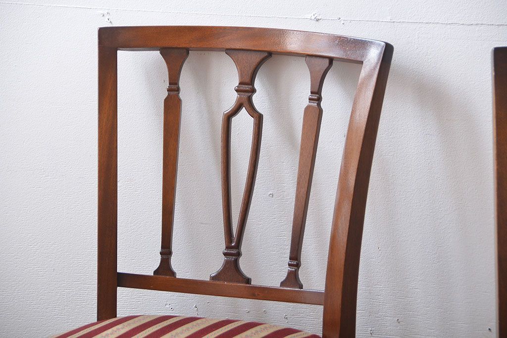 中古　イタリア製チェア2脚セット(1)