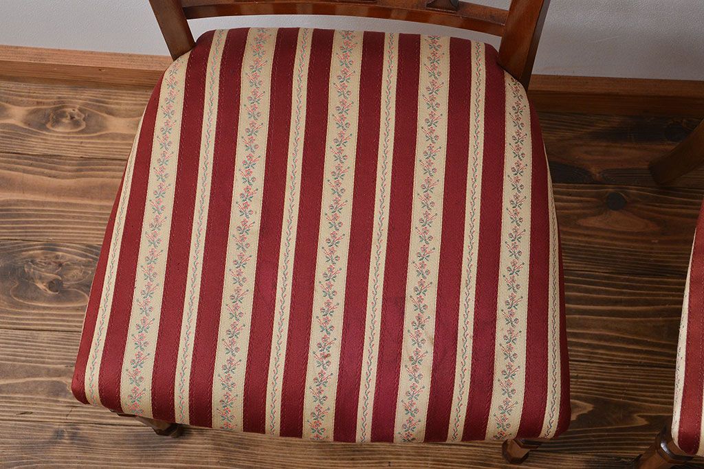 中古　イタリア製チェア2脚セット(1)