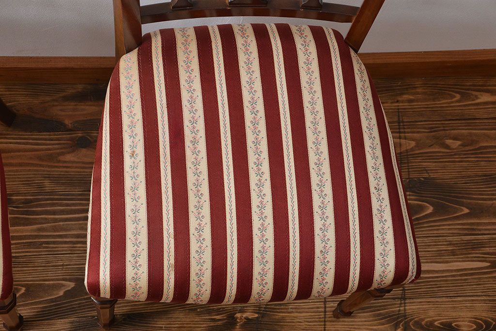 中古　イタリア製チェア2脚セット(1)