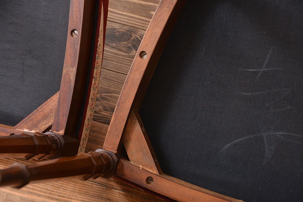 中古　イタリア製チェア2脚セット(1)