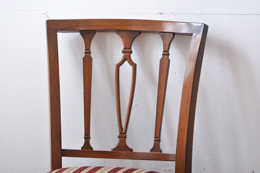 中古　イタリア製チェア2脚セット(2)