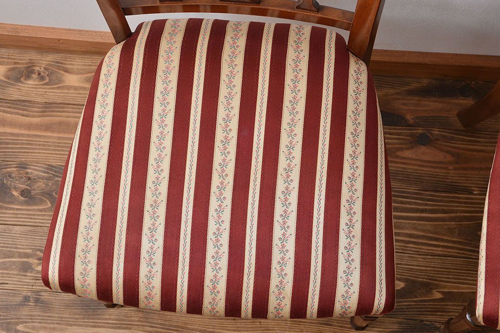 中古　イタリア製チェア2脚セット(2)