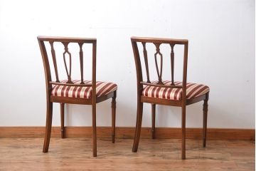 中古　イタリア製チェア2脚セット(2)