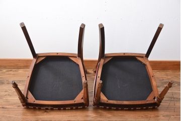 中古　イタリア製チェア2脚セット(2)