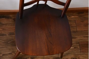 アンティーク家具　イギリスアンティーク　アーコール　チェア2脚セット(2)