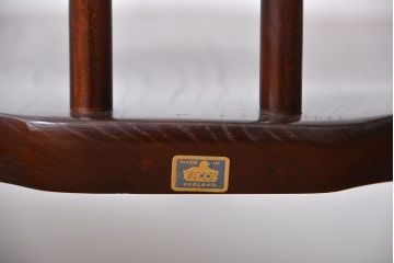 アンティーク家具　イギリスアンティーク　アーコール　チェア2脚セット(2)