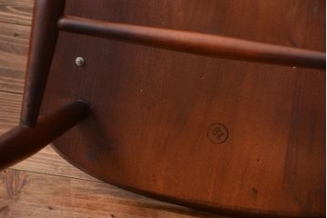 アンティーク家具　イギリスアンティーク　アーコール　チェア2脚セット(2)