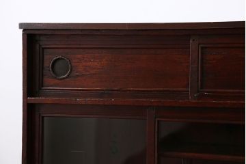 アンティーク家具　古民具・骨董　薄型茶箪笥