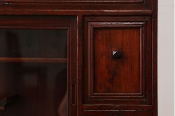 アンティーク家具　古民具・骨董　薄型茶箪笥