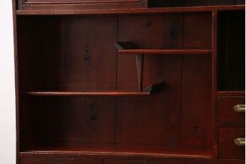 アンティーク家具　古民具・骨董　薄型茶箪笥