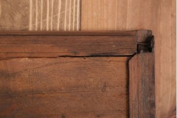 アンティーク家具　古民具・骨董　薄型茶箪笥