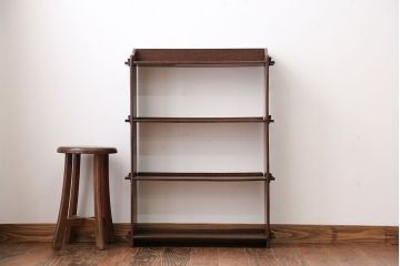 レトロ家具　昭和レトロ　小振りな本棚