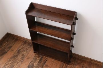 レトロ家具　昭和レトロ　小振りな本棚