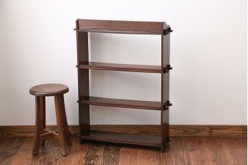 レトロ家具　昭和レトロ　小振りな本棚