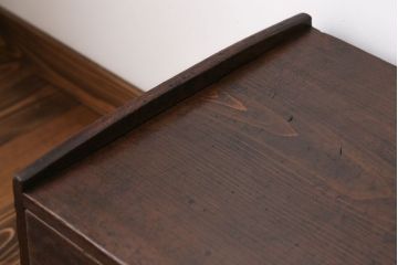 アンティーク家具　古民具・骨董　3杯引き出し付き文机